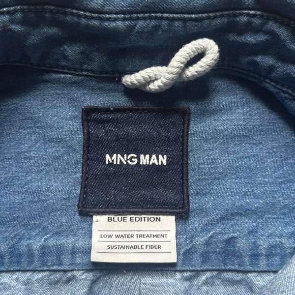 NWOT MNG (Mango) Denim Shirt - Picture 5 of 5